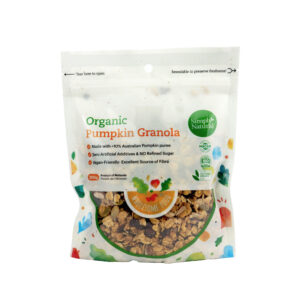 simply natural organic pumpkin granola 200g